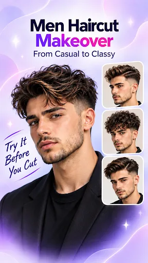 AI Hairstyle Try On: Hairloom Android app screenshot 4