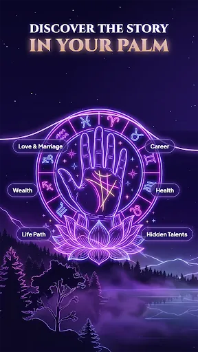 AI Palm Reading Android app screenshot 1