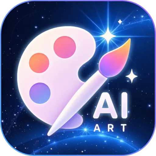 AI Art Creator: Photo Magic Android app icon
