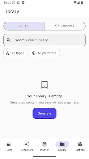 Social Media AI Toolkit Android app screenshot 4