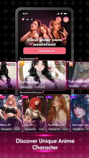 Aiko AI: Sweet AI Girlfriend Android app screenshot 1