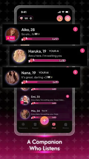 Aiko AI: Sweet AI Girlfriend Android app screenshot 4