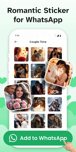 Romantic Sticker: Love Sticker Android app screenshot 2