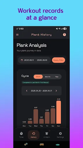 Plank Voice AI : Workout Timer Android app screenshot 2