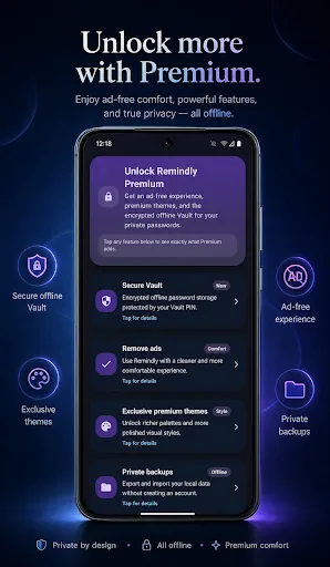 Remindly Android app screenshot 5