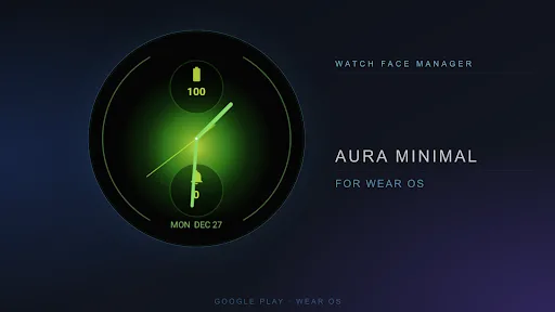 Aura Minimal Watch Face Android app screenshot 1