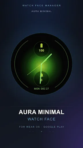 Aura Minimal Watch Face Android app screenshot 3