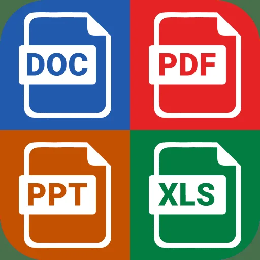 All Documents & PDF Reader Android app icon