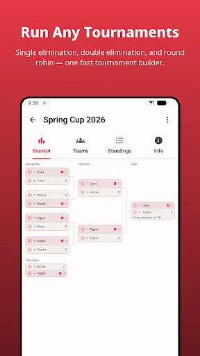 Bracket Maker: Tournament Android app screenshot 1