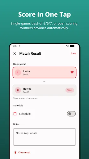 Bracket Maker: Tournament Android app screenshot 3