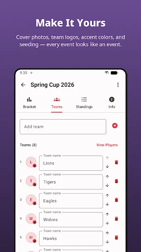 Bracket Maker: Tournament Android app screenshot 5