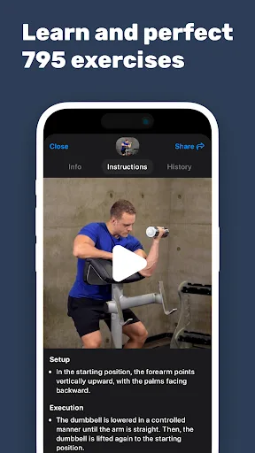 Alpha Progression Gym Tracker Android app screenshot 5