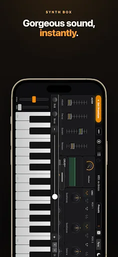 Synth Box: Music Synthesizer Android app screenshot 1