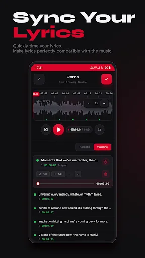 Muzivi: Music Video Maker Android app screenshot 6