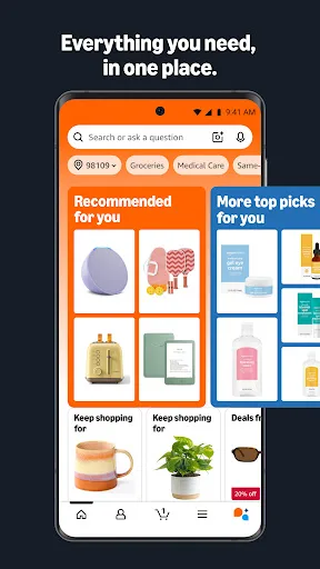 Amazon Shopping Android app screenshot 1