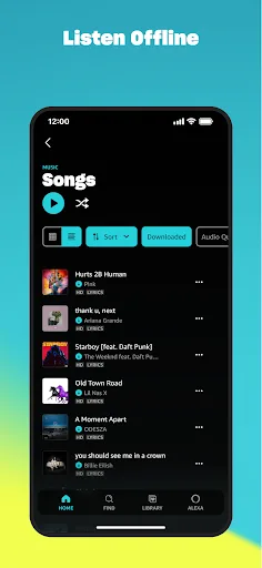 Amazon Music: Songs & Podcasts Android app screenshot 6