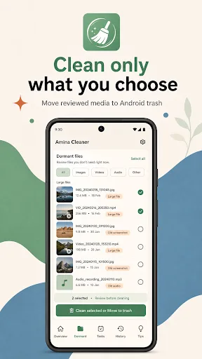 Amina Cleaner Android app screenshot 3