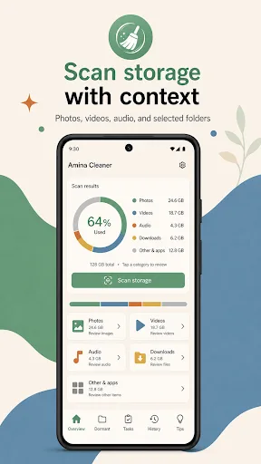 Amina Cleaner Android app screenshot 4