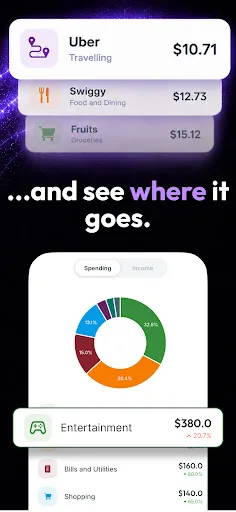 Monthly Budget & Expense App Android app screenshot 2