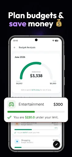 Monthly Budget & Expense App Android app screenshot 3