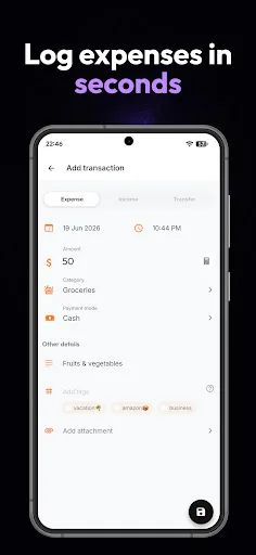 Monthly Budget & Expense App Android app screenshot 5