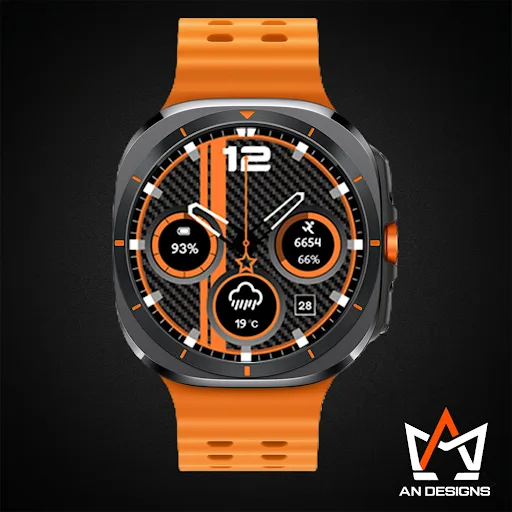 AN004-A Analog watch face Android app screenshot 5