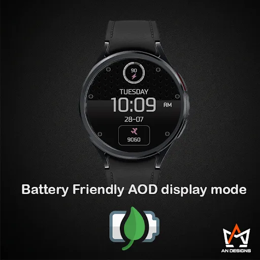 AN006-D Digital Watch Face Android app screenshot 3