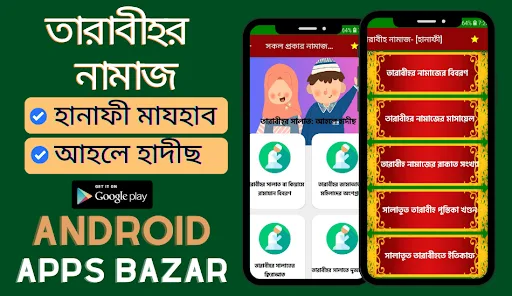 সকল প্রকার নামাজের নিয়ত, নিয়ম Android app screenshot 3