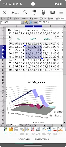 AndrOpen Office Android app screenshot 2