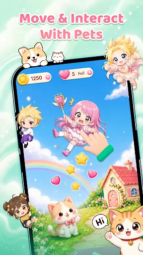 Emoji Battery & Shimeji Pet Android app screenshot 4