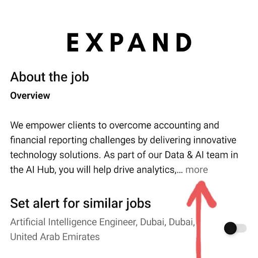 Job X Android app screenshot 2