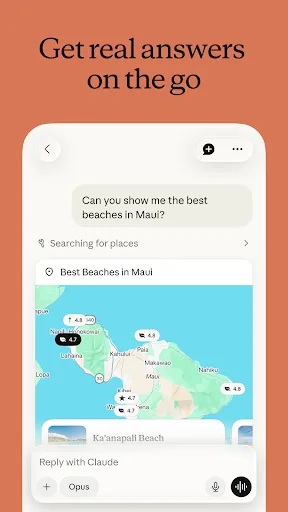 Claude by Anthropic Android app screenshot 3