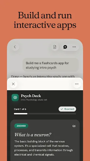 Claude by Anthropic Android app screenshot 5