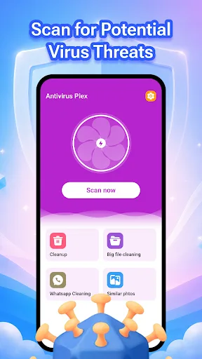 Antivirus Plex: Secure Cleaner Android app screenshot 1