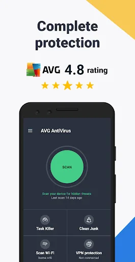 AVG AntiVirus & Security Android app screenshot 1