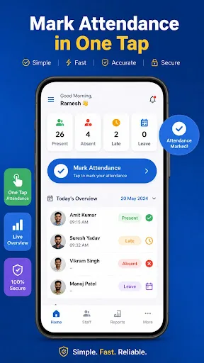 Attandance Pro Android app screenshot 3