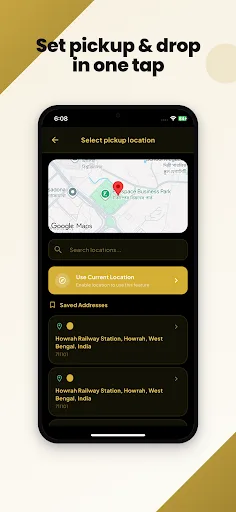 DS Black - Request a Ride Android app screenshot 4