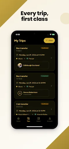 DS Black - Request a Ride Android app screenshot 5