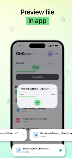 Photo Recovery: Restore Files Android app screenshot 6