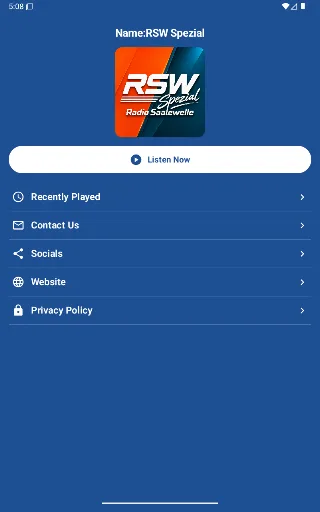 RSW Spezial Android app screenshot 5