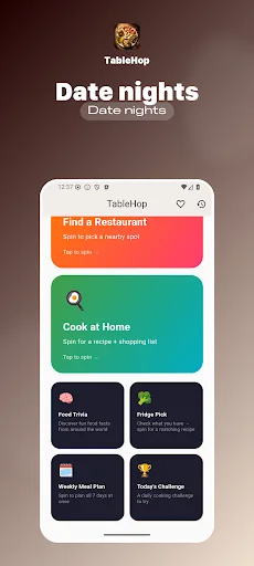 Food Roulette Android app screenshot 4