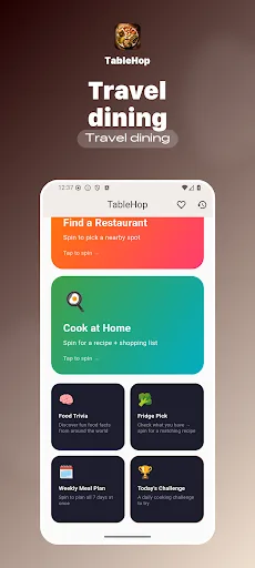 Food Roulette Android app screenshot 5