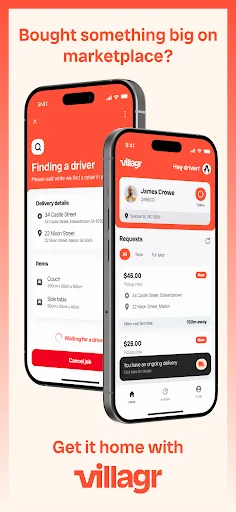 Villagr Android app screenshot 1