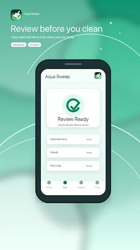 Aqua Sweep Android app screenshot 3