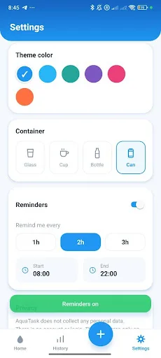 AquaTask Android app screenshot 4