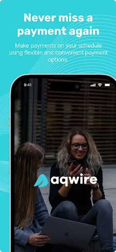 Aqwire Android app screenshot 1