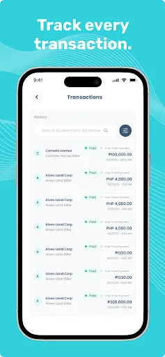 Aqwire Android app screenshot 4