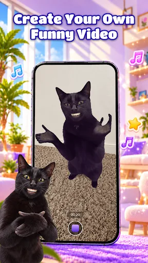 Clapping Cat AR Camera Android app screenshot 4