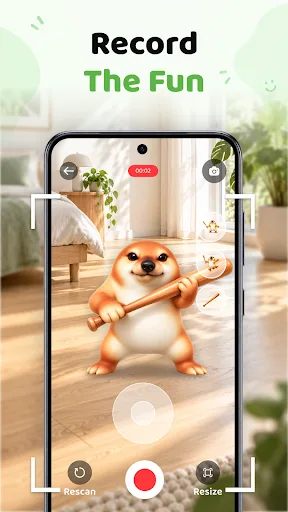AR Character: Funny Cam Filter Android app screenshot 3