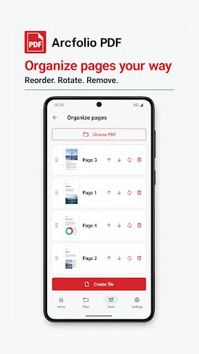 Arcfolio PDF Android app screenshot 3